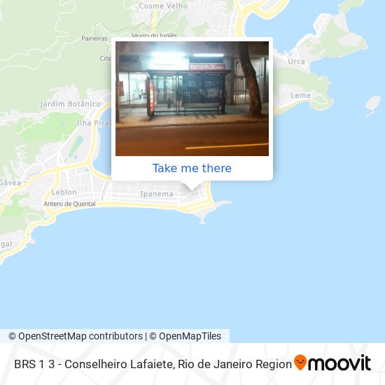 Mapa BRS 1 3 - Conselheiro Lafaiete