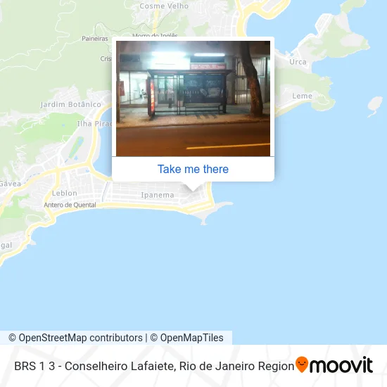 BRS 1 3 - Conselheiro Lafaiete map