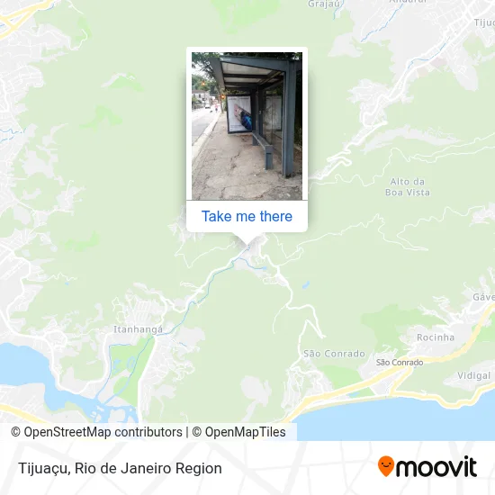 Tijuaçu map