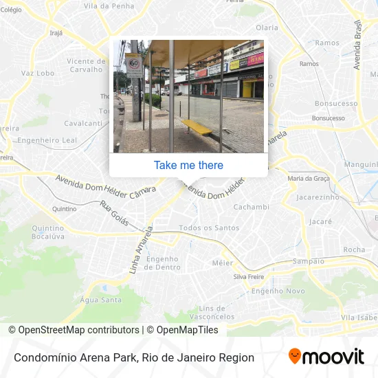 Condomínio Arena Park map