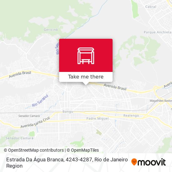 Estrada Da Água Branca, 4243-4287 map
