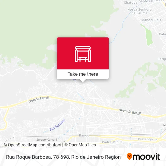Rua Roque Barbosa, 78-698 map