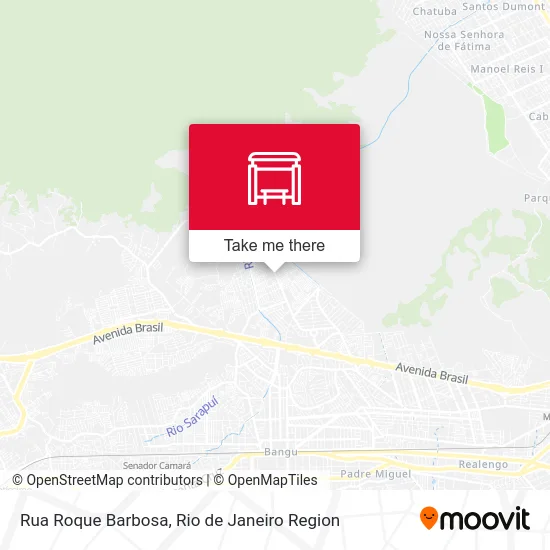 Rua Roque Barbosa map