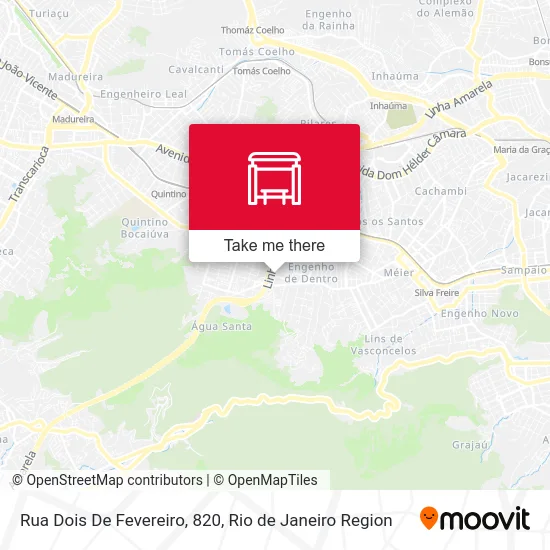 Rua Dois De Fevereiro, 820 map