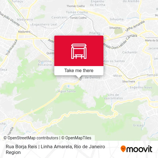 Rua Borja Reis | Linha Amarela map