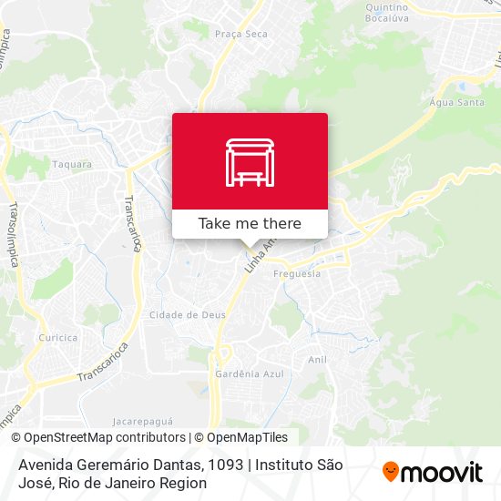 Avenida Geremário Dantas, 1093 | Instituto São José map