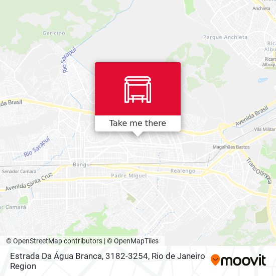 Estrada Da Água Branca, 3182-3254 map