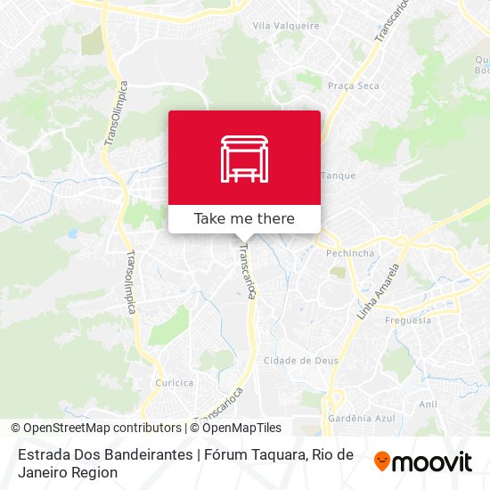 Mapa Estrada Dos Bandeirantes | Fórum Taquara