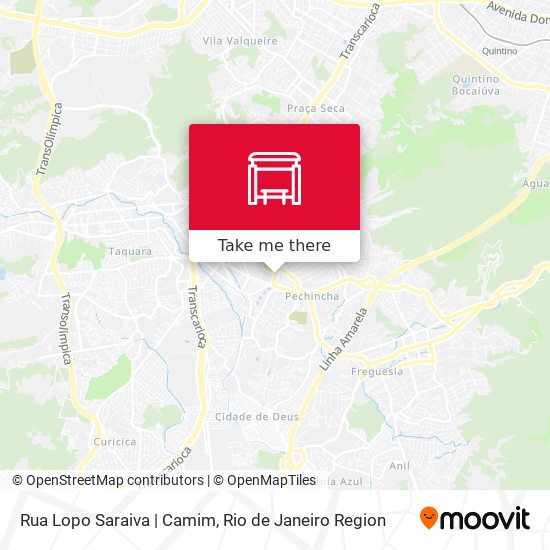 Mapa Rua Lopo Saraiva | Camim