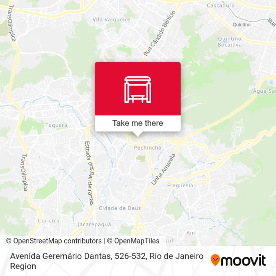 Avenida Geremário Dantas, 526-532 map