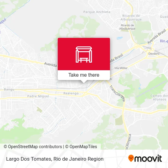 Largo Dos Tomates map
