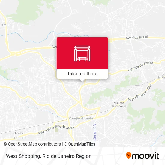 West Shopping map