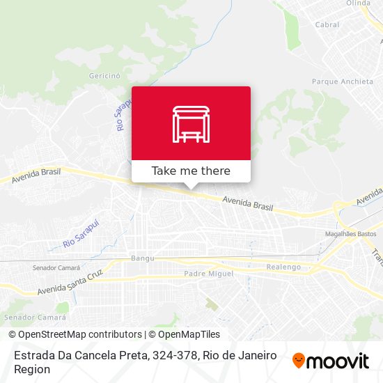 Estrada Da Cancela Preta, 324-378 map