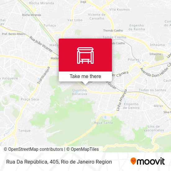 Rua Da República, 405 map