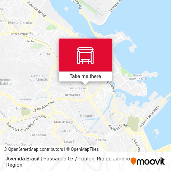 Avenida Brasil | Passarela 07 / Toulon map