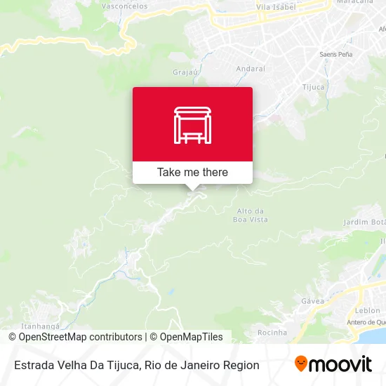 Estrada Velha Da Tijuca map