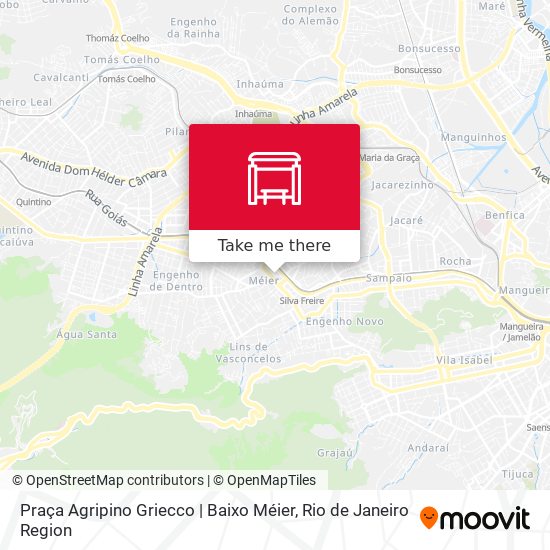 Praça Agripino Griecco | Baixo Méier map
