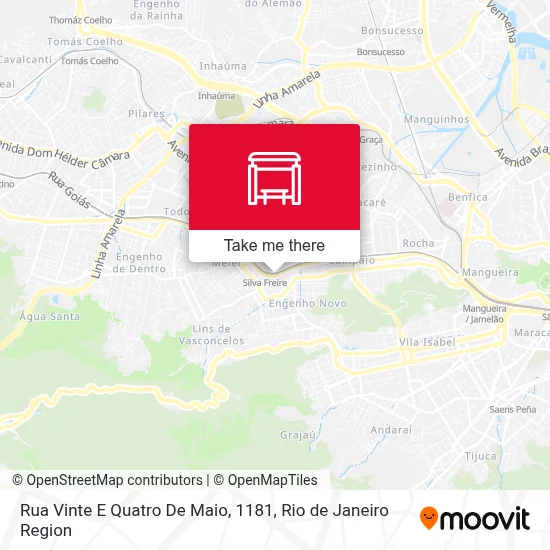 Rua Vinte E Quatro De Maio, 1181 map
