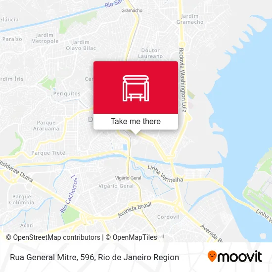 Rua General Mitre, 596 map