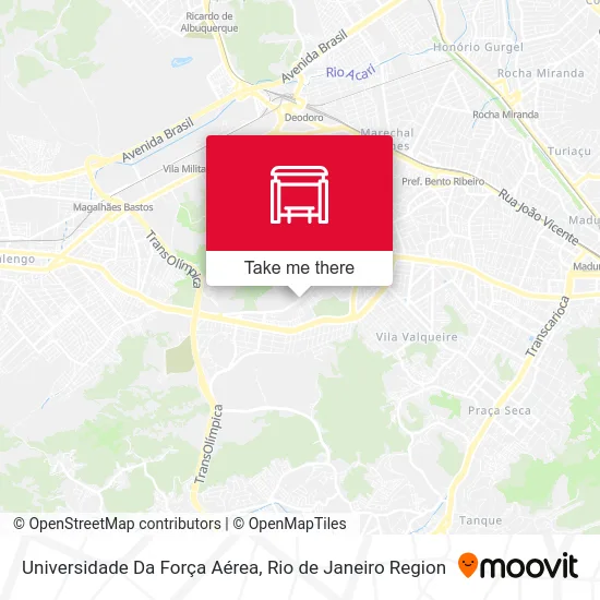 Universidade Da Força Aérea map