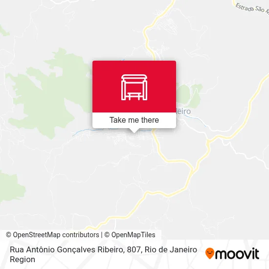 Rua Antônio Gonçalves Ribeiro, 807 map