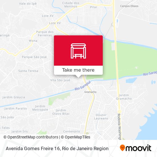 Avenida Gomes Freire 16 map