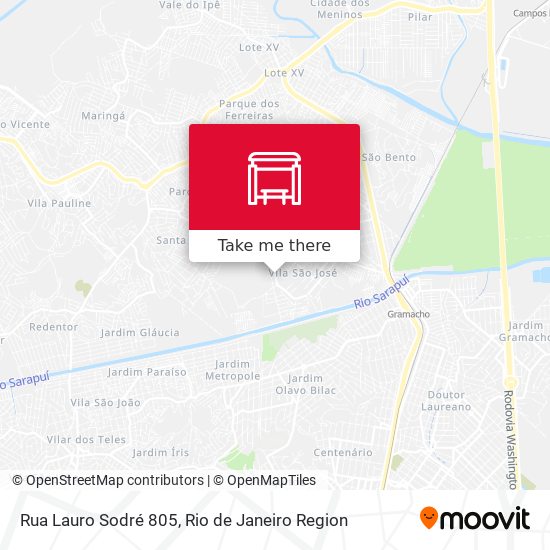 Rua Lauro Sodré 805 map