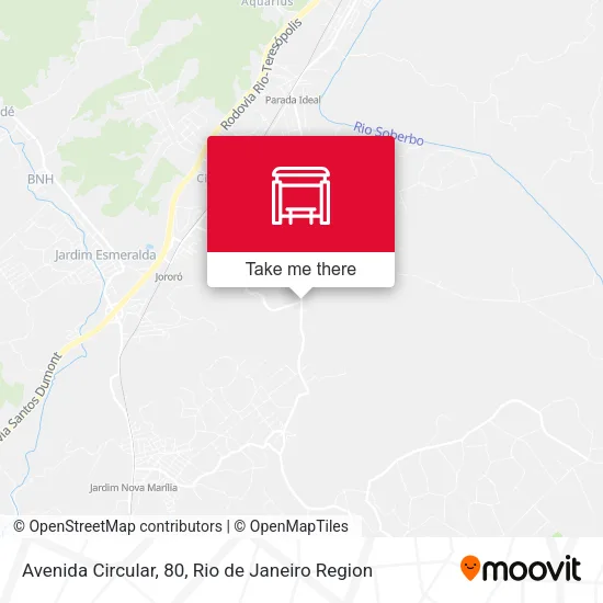 Avenida Circular, 80 map