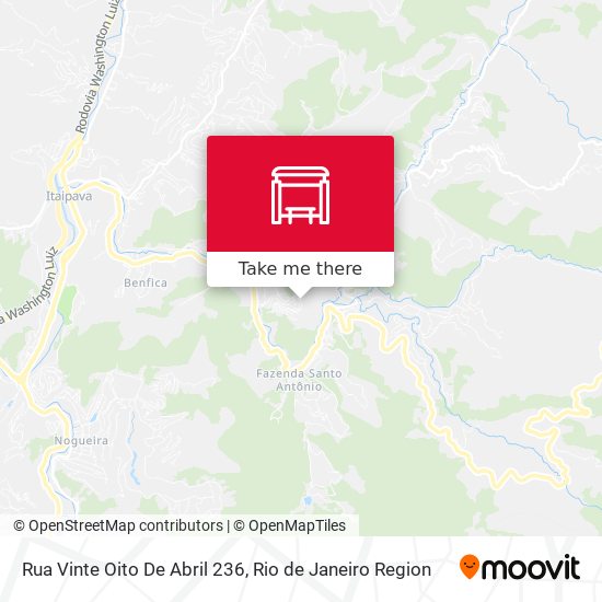 Rua Vinte Oito De Abril 236 map