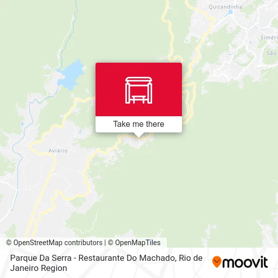 Parque Da Serra - Restaurante Do Machado map