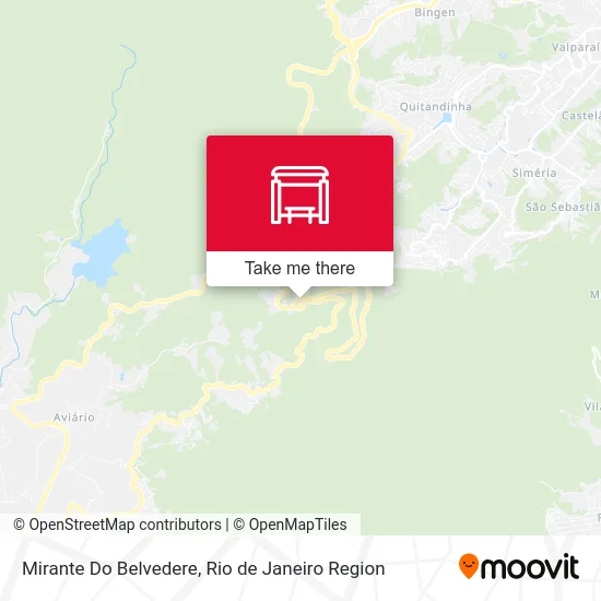 Mirante Do Belvedere map