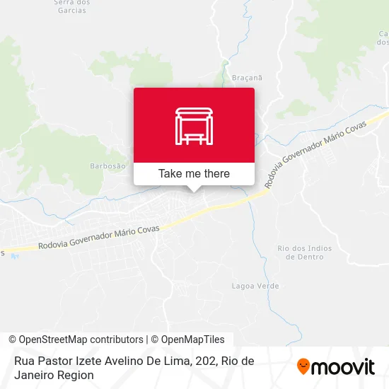 Rua Pastor Izete Avelino De Lima, 202 map