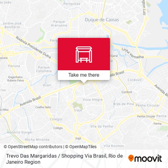 Trevo Das Margaridas / Shopping Via Brasil map