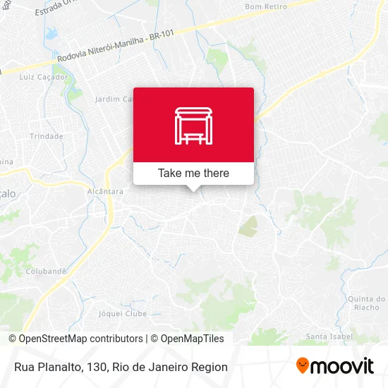 Rua Planalto, 130 map