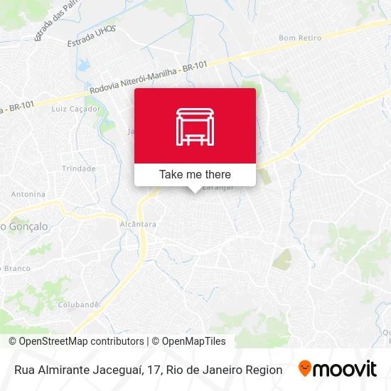 Rua Almirante Jaceguaí, 17 map