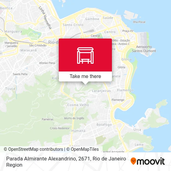 Parada Almirante Alexandrino, 2671 map