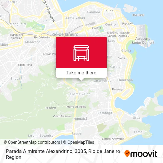 Parada Almirante Alexandrino, 3085 map