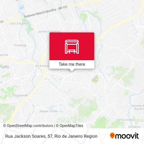 Rua Jackson Soares, 57 map