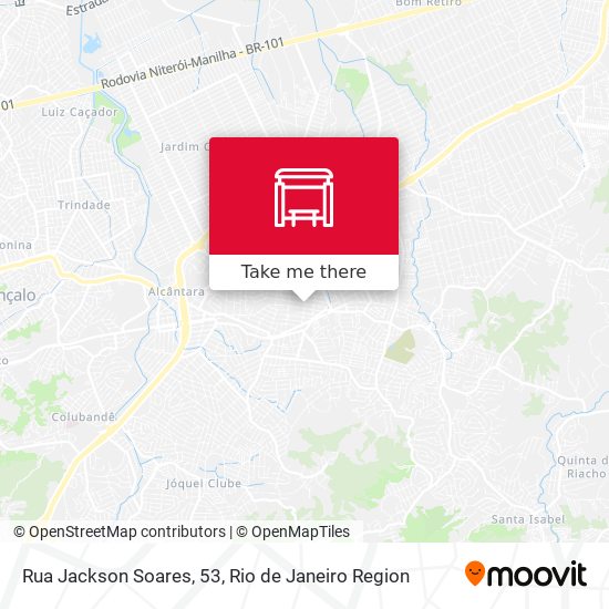 Rua Jackson Soares, 53 map