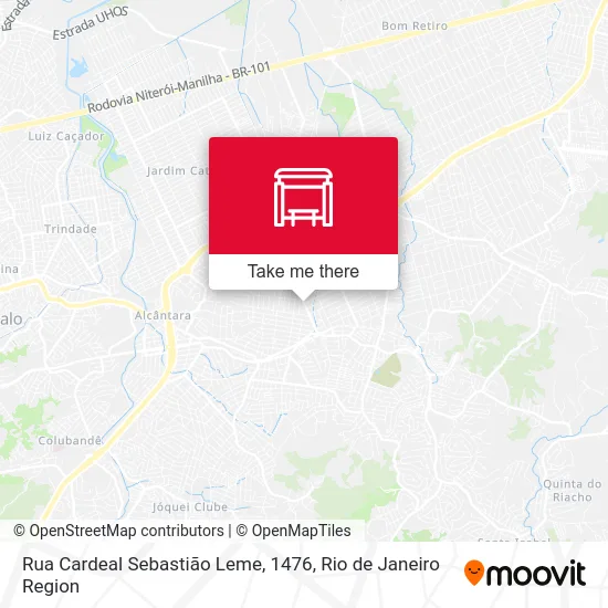 Rua Cardeal Sebastião Leme, 1476 map