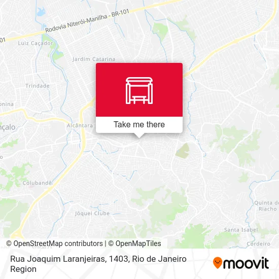 Rua Joaquim Laranjeiras, 1403 map