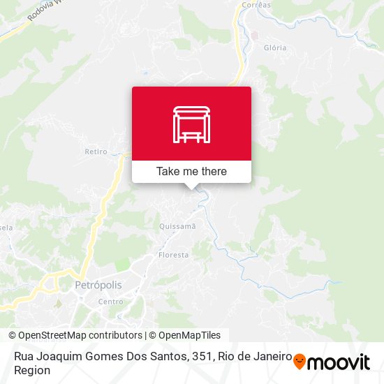 Rua Joaquim Gomes Dos Santos, 351 map
