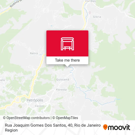 Rua Joaquim Gomes Dos Santos, 40 map