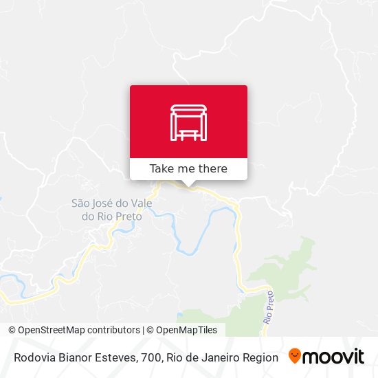 Rodovia Bianor Esteves, 700 map