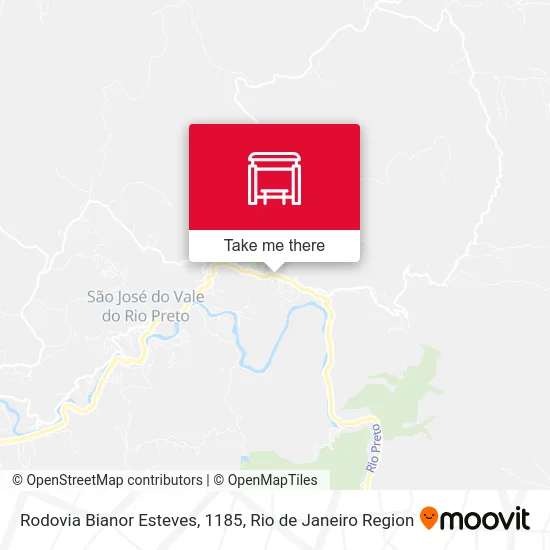Rodovia Bianor Esteves, 1185 map
