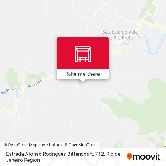 Estrada Afonso Rodrigues Bittencourt, 712 map