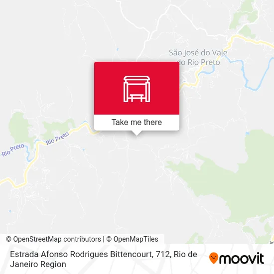 Estrada Afonso Rodrigues Bittencourt, 712 map