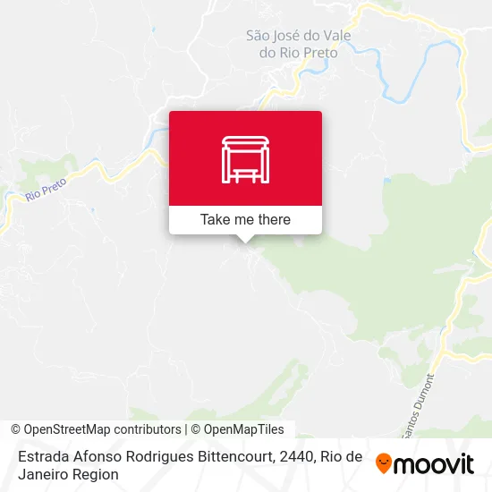 Estrada Afonso Rodrigues Bittencourt, 2440 map