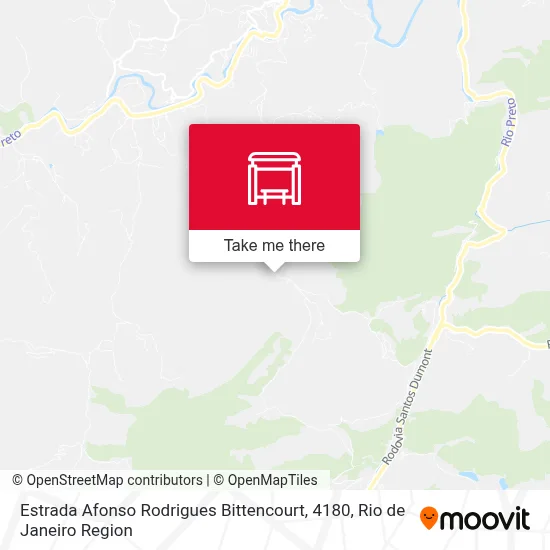 Estrada Afonso Rodrigues Bittencourt, 4180 map