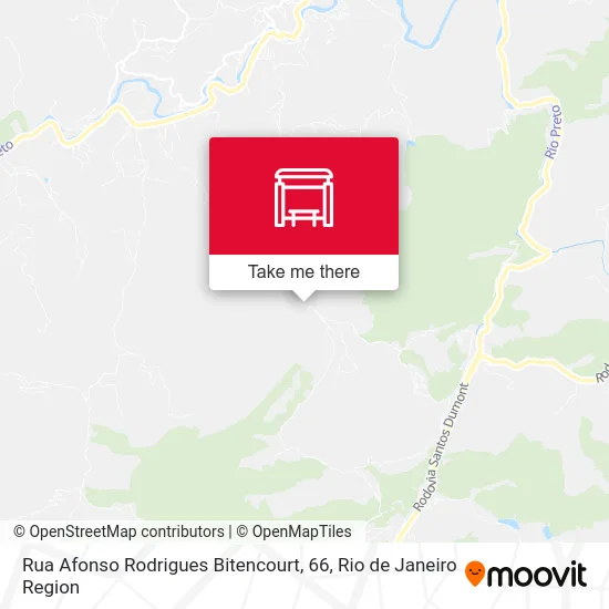 Rua Afonso Rodrigues Bitencourt, 66 map